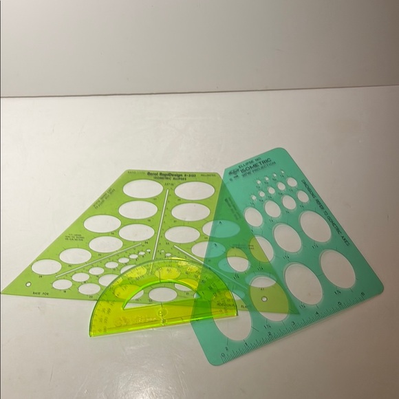 Isometric Ellipses Template Set - Picture 6 of 6